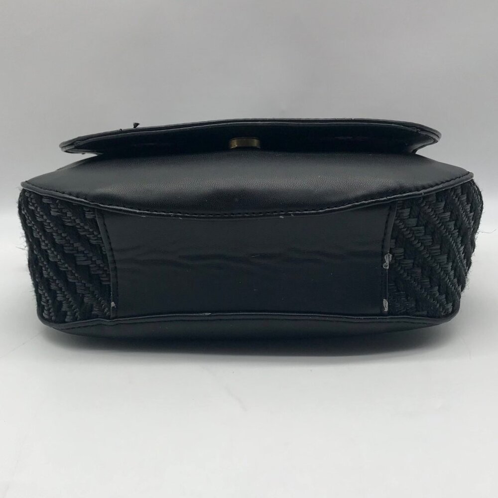Desigual Black Faux Leather Varsovia Far West Crossbody Bag - Picture 5 of 10